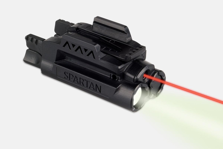 LaserMax Spartan Adjustable Fit Laser/Light Combo - Red - SPS-C-R