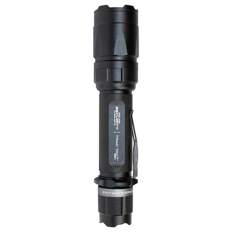 Police Security Flashlights Trac Tact LED Flashlight 350 Lumens Black - 97999