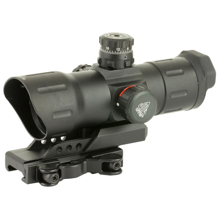 Leapers UTG 6 Inch ITA CQB Red/Green T-dot Sight with Offset QD Mount - SCP-TDTDQ Leapers UTG 6 Inch ITA CQB Red/Green T-dot Sight with Offset QD Mount - SCP-TDTDQ