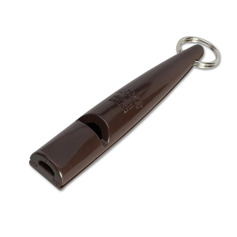 Omnipet Acme Dog Whistle High Tone Plastic Brown - 211.5-BR