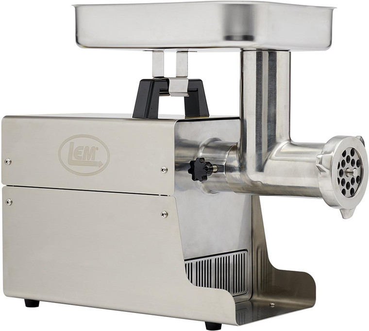 LEM Products #12 Big Bite Stainless Steel Electric Grinder - 17801