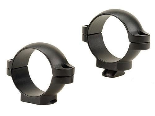 Leupold 2-Piece STD Windage Adjustable Steel Rings 1" Low Matte - 49898