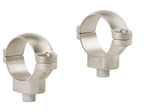 Leupold 2-Piece Quick Release (QR) Scope Rings - 1" Medium Silver - 49975