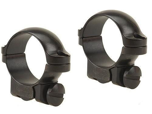 Leupold 2-Piece Solid Steel Ringmounts - Ruger No. 1 & .77/22 1" Low Gloss Black - 49950