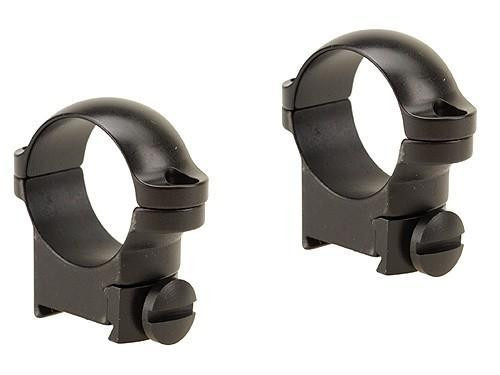 Leupold 2-Piece Solid Steel Ringmounts - Sako 1" Medium Matte Black - 54409