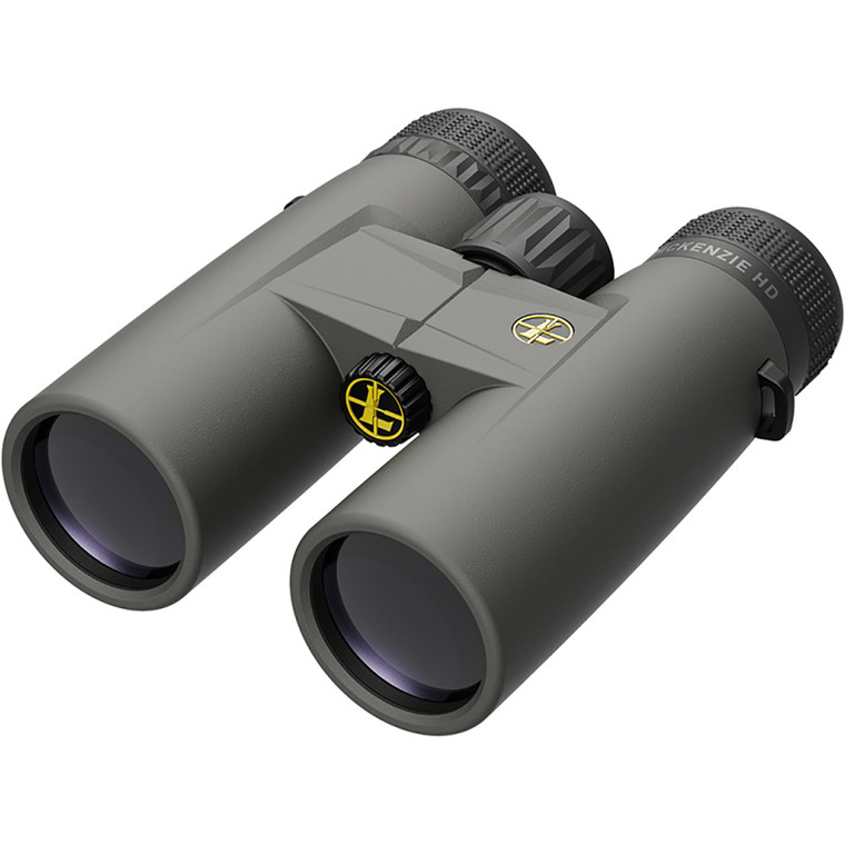 Leupold BX-1 McKenzie Binocular with Harness - 12x50mm Shadow Gray - 181175