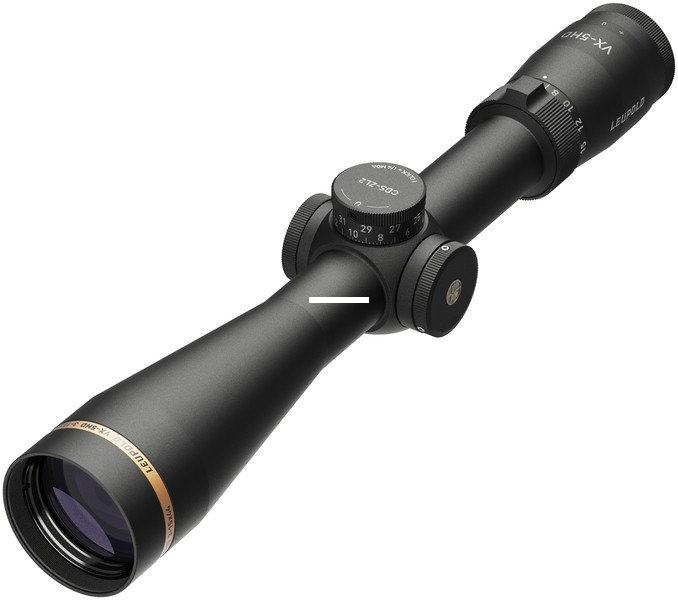 Leupold VX-5HD Rifle Scope 3-15x44 30mm SFP HTMR Non Illum. Black - 178027