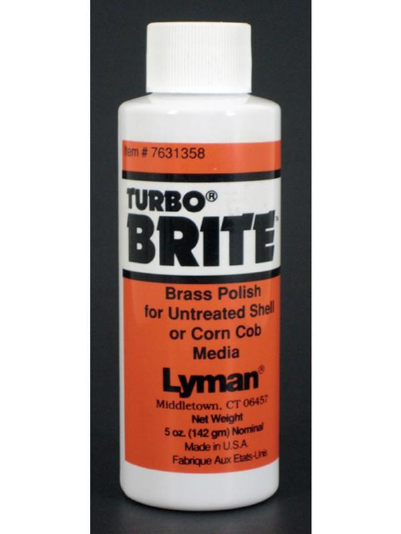 Lyman Turbo Brite Brass Polish 5 oz - 7631358