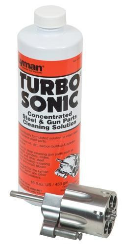 Lyman Turbo Sonic Ultrasonic Steel & Gun Parts Cleaning Solution - 16 oz - 7631707