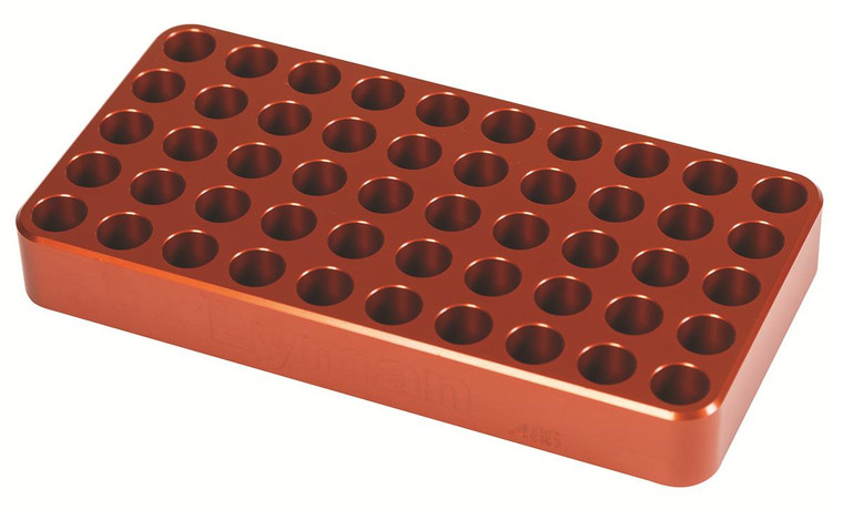 Lyman Anodized Aluminum Loading Block .485" Hole Size - 7728081