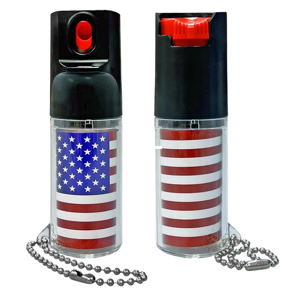 Mace Chameleon Pepper Spray Pink Stars Zebra - 80777