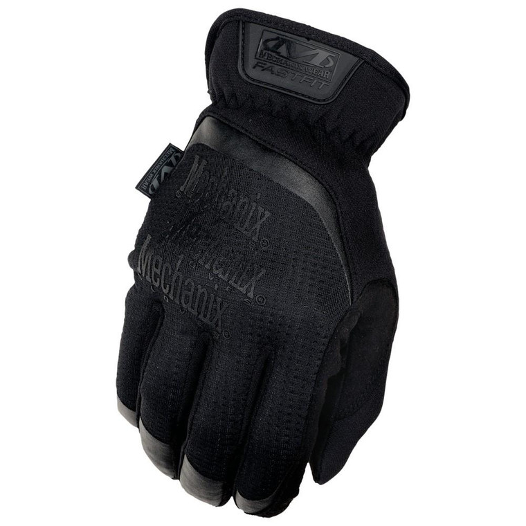 Mechanix Wear FastFit Tactical Gloves Covert Black M - FFTAB-55-009