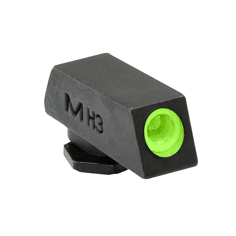 Meprolight Tru-Dot Self Illuminated Fixed Handgun Sight for Glock Green Front Only - 102243107