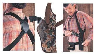 Uncle Mike's Sidekick Vertical Shoulder Holsters Fits 3-3/4" - 4 1/2" Brl Lg. Auto - RH - 83151