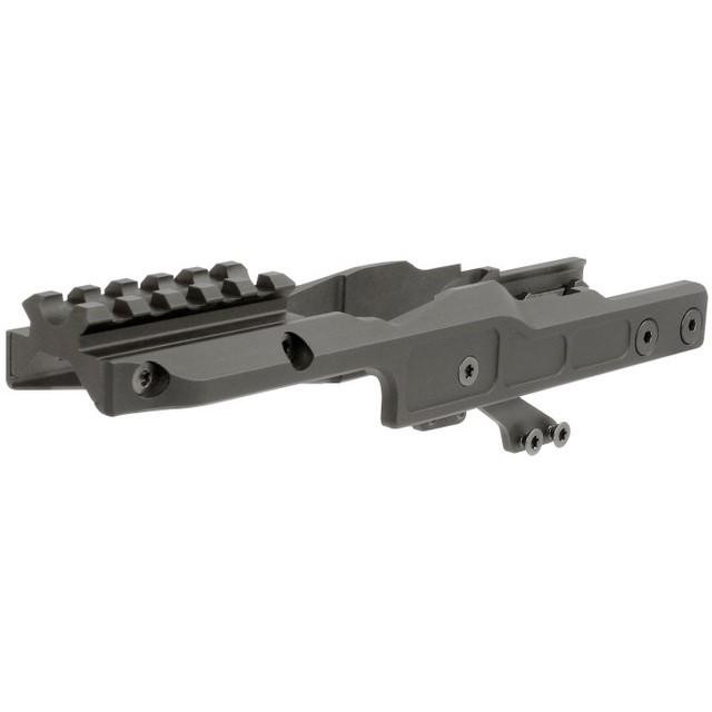 Midwest AK Alpha Series Optic Mount Picatinny Railed Dot Mount Black - MI-AK-ALPHA-RDM