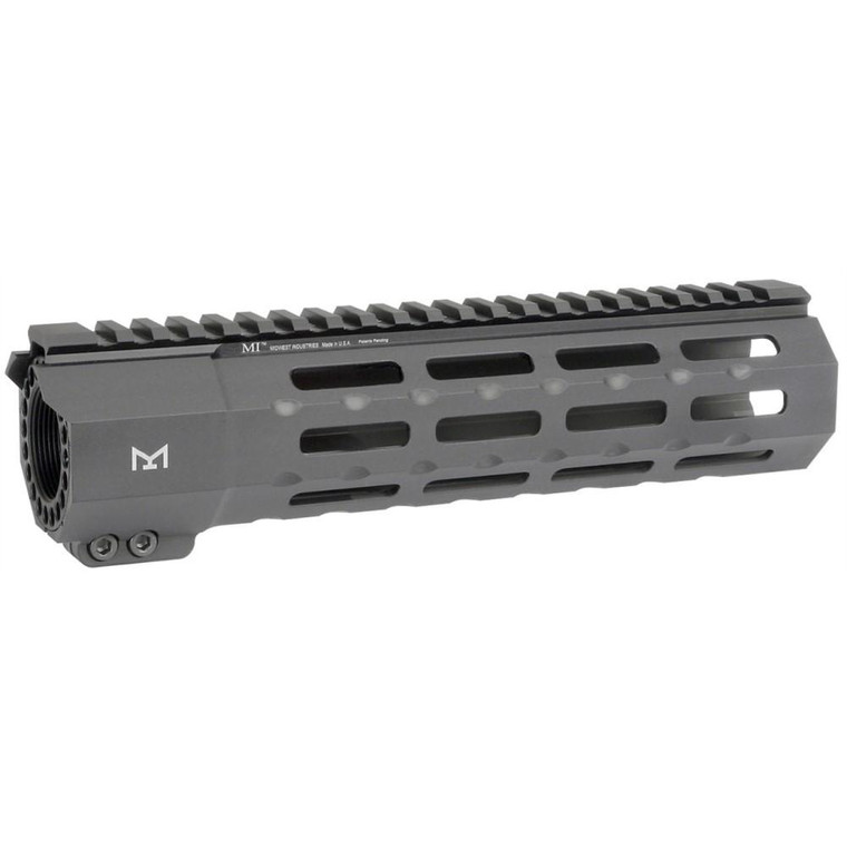 Midwest Industries Suppressor Series 1-Piece Free Float Handguard M-LOK 9.25" Black - MI-SP9M