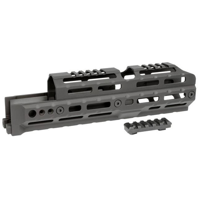 Midwest Industries AK Alpha Series M-LOK Handguard 10" Black - MI-AK-ALPHA10.0