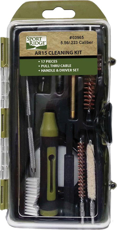 TacShield AR-15 Cleaning Kit Hard Case 17pc - 3965