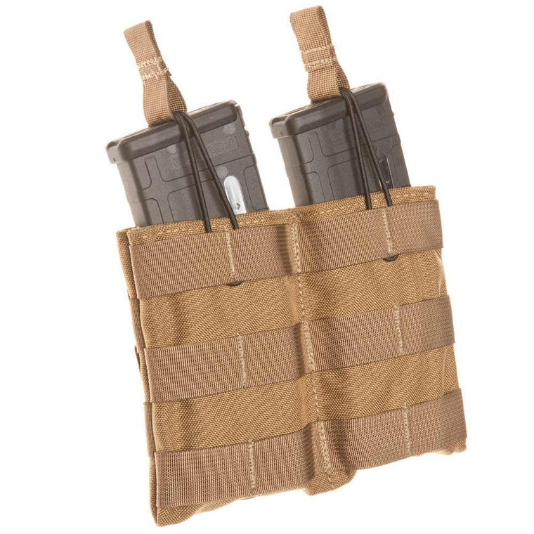 TacShield Double Speed Load Rifle Molle Pouch-Coyote - T3507CY