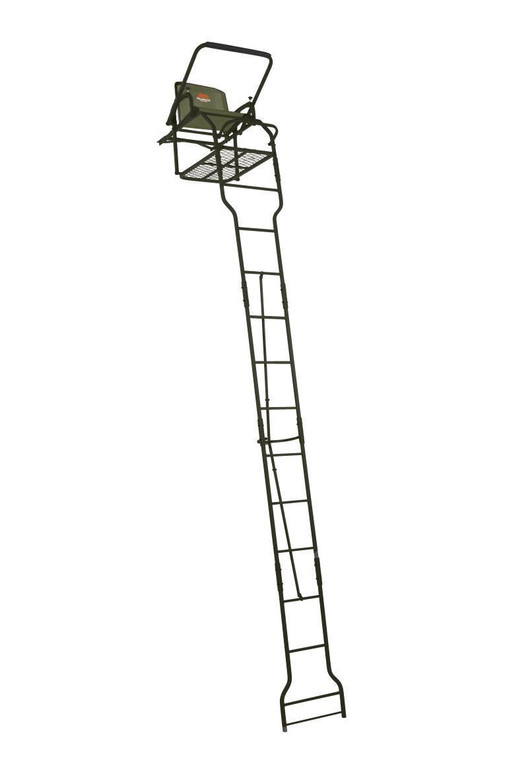 Millenium 17 ft Single Ladder Stand (Includes Safe-Link 35' Safety Line) - L-105-SL