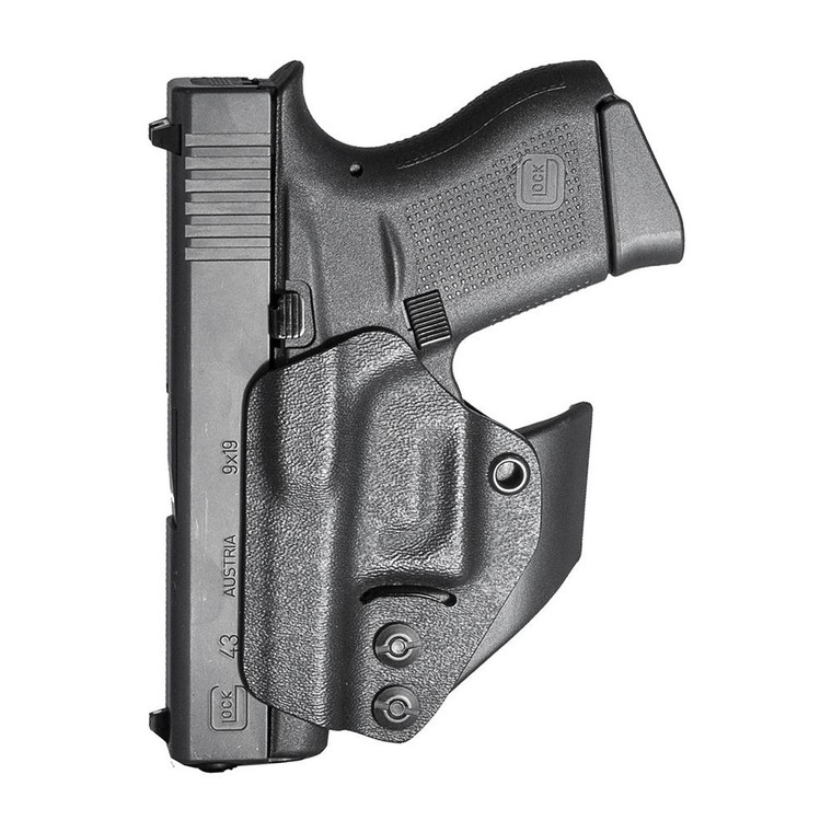 MFT Minimalist Appendix IWB Holster for Glock 42 & 43 Black Ambi - H2GL43AIWBM