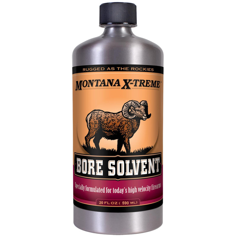 Montana X-Treme Bore Solvent 20 oz Bottle - 7000