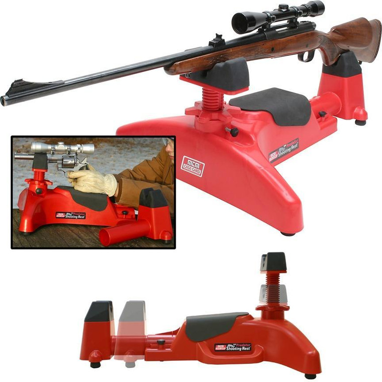 MTM Predator Shooting Rest Red - PSR-30