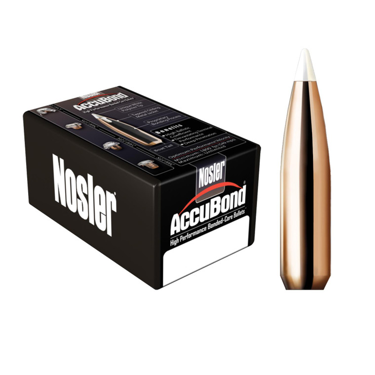 Nosler AccuBond Bullets .30 cal .308 125 gr SBT-ACB 50/ct - 52165 Nosler AccuBond Bullets .30 cal .308 125 gr SBT-ACB 50/ct - 52165