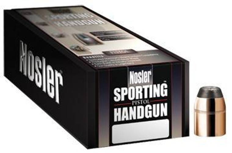 Nosler Sporting Handgun Pistol Bullets 9mm .355" 124 gr JHP 250/ct - 43123 Nosler Sporting Handgun Pistol Bullets 9mm .355" 124 gr JHP 250/ct - 43123
