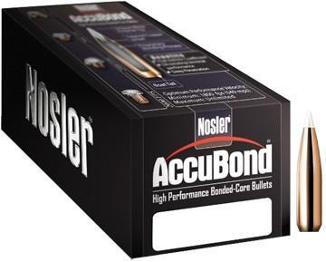 Nosler AccuBond Bullets .338 cal .338" 225 gr SBT-ACB 50/ct - 54357