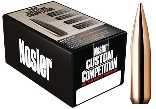 Nosler Custom Competition Bullets .30 cal .308" 168 gr HPBT 250/ct - 53168
