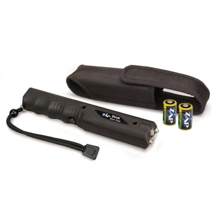 Personal Security Zap Stick Stun Device 800000 Volt with Flashlight - ZAPSTK800FBLK