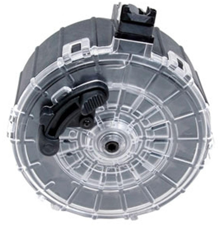 ProMag Saiga Shotgun Magazine 12 ga. Black Polymer 20/rd (Drum) - SAI-A6