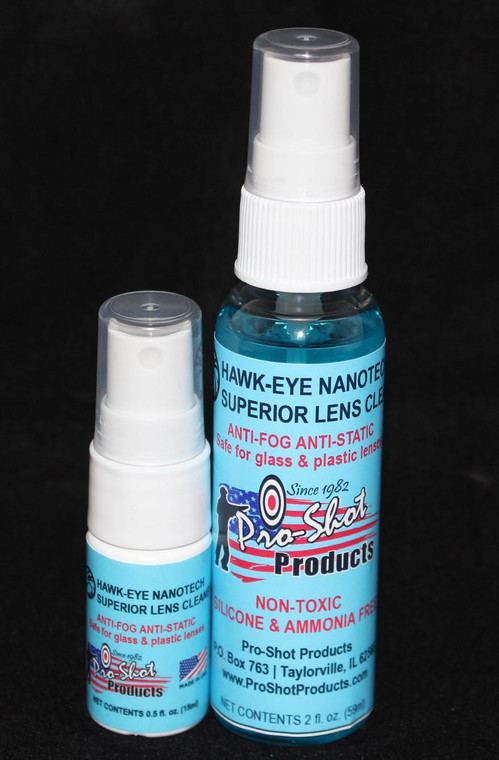Nanotech Pro-Shot Anti-Fog Lens Cleaner 2 fl. oz. Spray - HLC-2