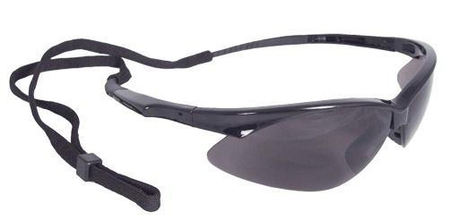 Radians Outback Shooting Glasses Black with Smoke Lens - OB0120CS