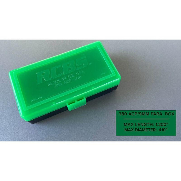 RCBS Impact Resistant Ammo Box .380 ACP - 86914