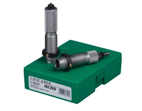 RCBS Full Length Die Set - Group D - Bottleneck Rifle Cartridge .26 Nosler - 26501