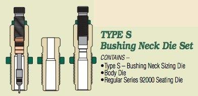 Redding Type S Bushing Neck Die Set 6mm Dasher - 78648