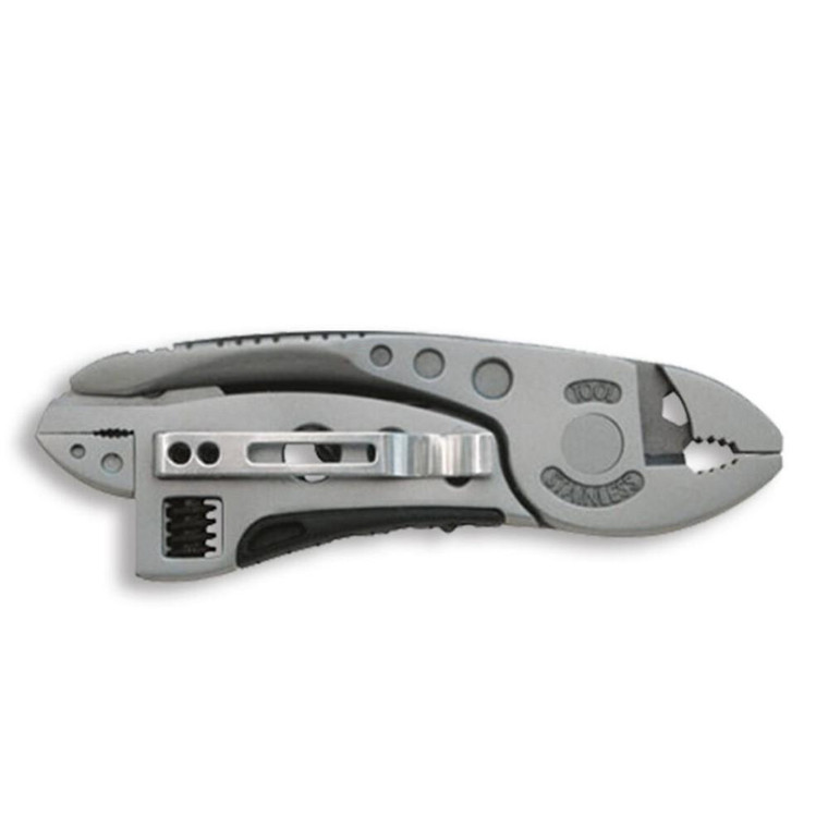ABKT Cattleman Ranch Hand Multi-Tool 2" Blade Silver - CC0020
