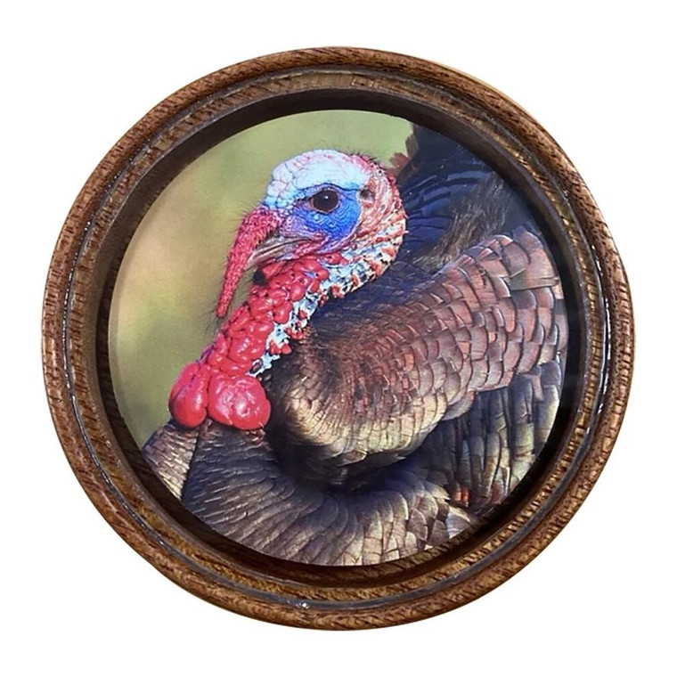 The Grind Bark'n Betty Glass Turkey Pot Call with Hickory Striker - TG2063