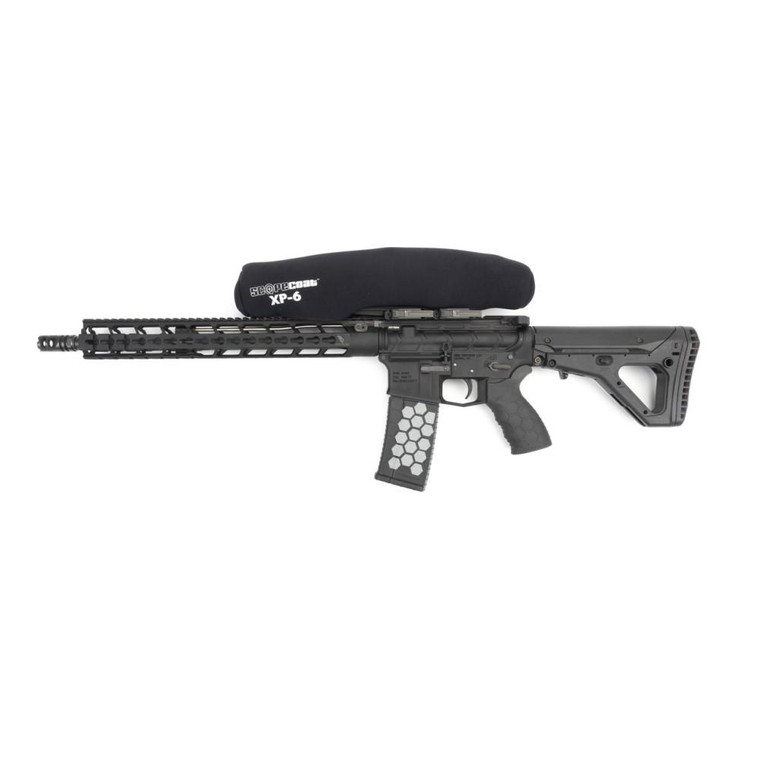Scopecoat XP-6 Extreme Rifle Scope Covers 6mm Large 12.5"x50mm Black - 11XP04-BK
