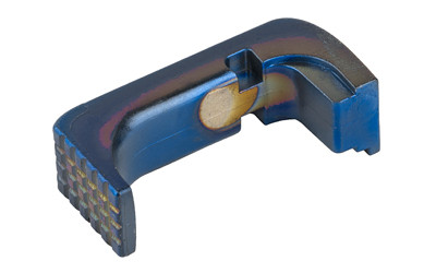 Shield Arms Handgun Magazine Catch Release for Glock 43X/48 Blue - G43X-EMR-BLUE