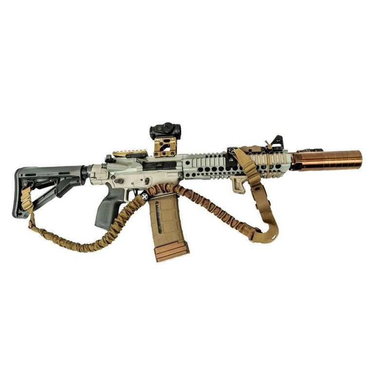 Shield Arms Mountain Partisan Sling Montana Mud with Kevlar Loops - SG-PSLNG-KL-MTMUD