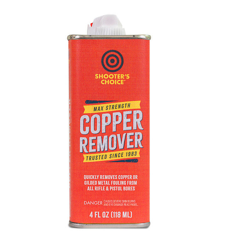 Shooters Choice Max Strength Copper Solvent 4 oz. - SHF-CRS04