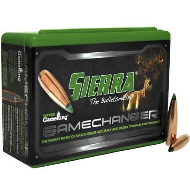 Sierra Game Changer Tipped GameKing Bullets 270 CAL 140 GR 100 Count - 4440 Sierra Game Changer Tipped GameKing Bullets 270 CAL 140 GR 100 Count - 4440