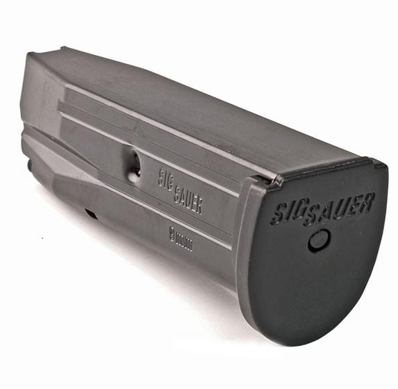 SIg Sauer Handgun Magazine for P250/P320 Full Size 9mm Luger 10rds Black - MAG-MOD-F-9-10