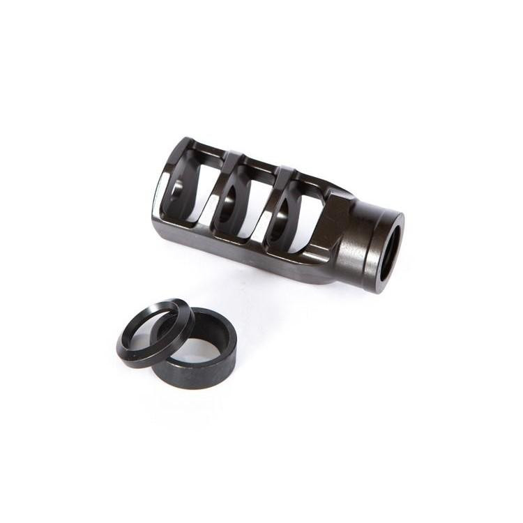 Sig Sauer Tread 3 Chamber Compensator 5.56mm 1/2-28 Black - KIT-TRD-COMP