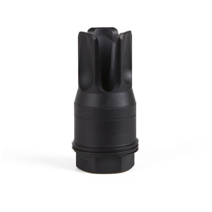 Sig Sauer Clutch-Lok Tapered QD Flash Hider for SLX/SLH Suppressors 5.56mm Black - SL-556-12X28-25DEG-F