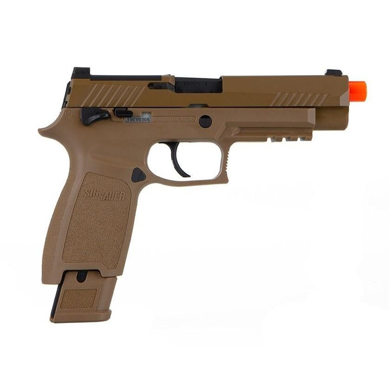 Sig Sauer Proforce M17 Airsoft Handgun CO2 6mm Plastic BB Coyote Tan - AIR-PF-M17