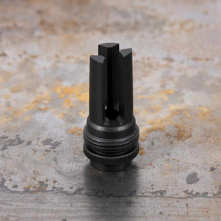SilencerCo ASR Flash Hider 1/2x36 9mm Luger Black - AC1562